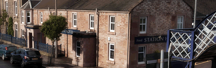 The Station Hotel Carnoustie Kültér fotó